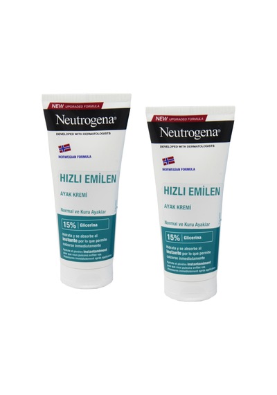 Neutrogena Norveç Hızlı Emilen Ayak Kremi 100 Ml 2 Adet