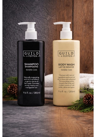 Guild + Pepper Warm Oak Şampuan 285 Ml + Duş Jeli 285 Ml
