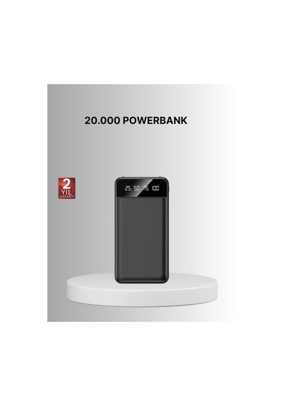 Taşınabilir 20.000 Mah Hızlı Şarj Powerbank 4 Çıkışlı Belirtilmemiş