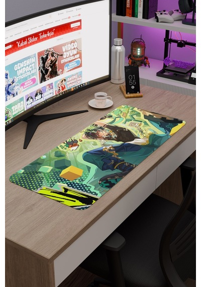 Kinich Genshin Impact Anime Gacha V3 - 70x30 Xl Gaming Mouse Pad Fare Altlığı