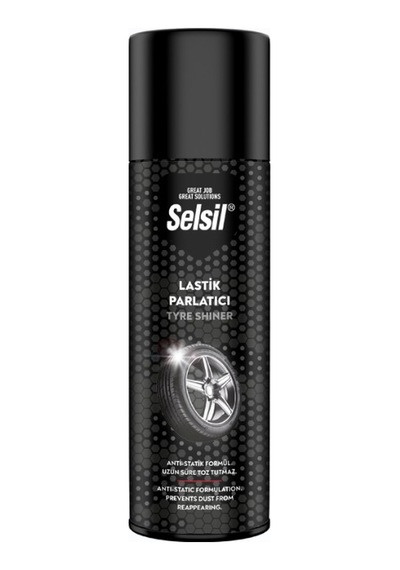 7 Adet 500 Ml Selsil Lastik Parlatıcı, Rosıe