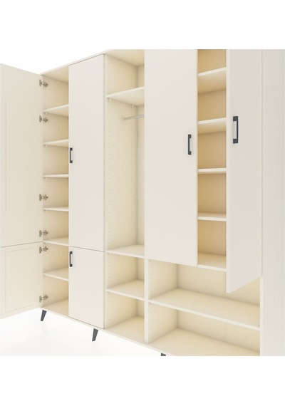 Hyperion Dolap 15 Raflı 5 Kapaklı Tek Askılı 220x44x243 Aytaşı-aytaşı/aytaşı Aytası/aytası Hyperion Dolap 15 Raflı 5 Kapaklı Tek Askılı 220x44x243 Aytaşı-aytaşı/aytaşı Aytası/aytası