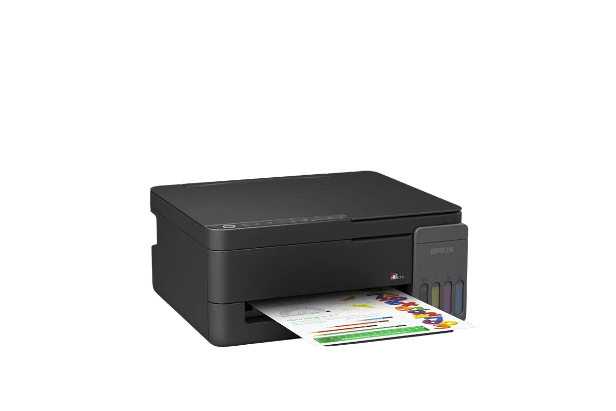 Epson Ecotank L3350 Wi-fi + Tarayıcı + Fotokopi + Renkli Çok Fonksiyonlu Tanklı Mürekkep Püskürtmeli Yazıcı