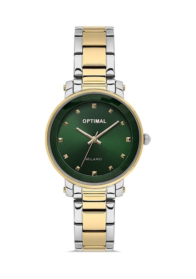 Optimal Opt.03460m.05 Unisex Kol Saati Altın - Siyah