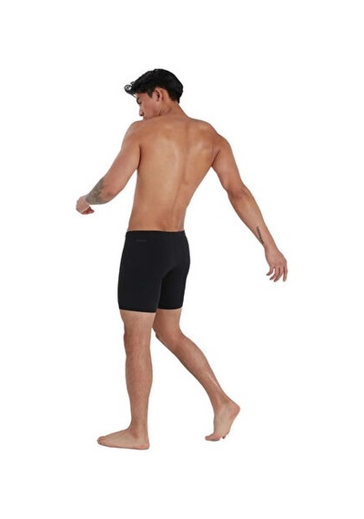 Speedo Eco End+ Mid Jam Am Black Erkek Yüzücü Mayosu 8-135420001 Siyah Siyah
