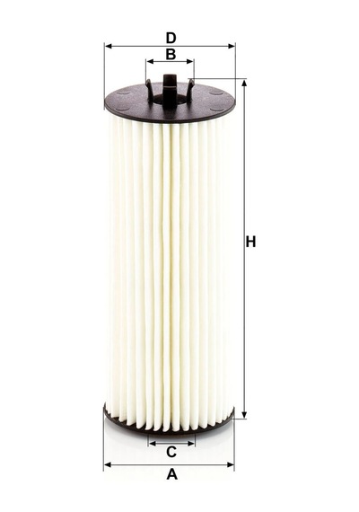 Hu 6008/1 Z - Yağ Filtresi - Mann Fılter