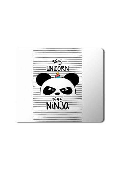 Panda Unicorn Ninja Mouse Pad Mousepad