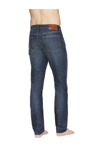Calvin Klein Slım Vıne Street Jean Erkek Lacivert Kot Pantolon