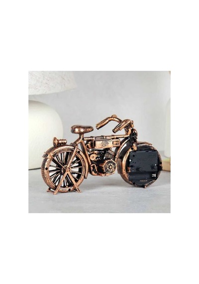 Bisiklet Model Çalar Saat Kahverengi - 642089304 Kahverengi