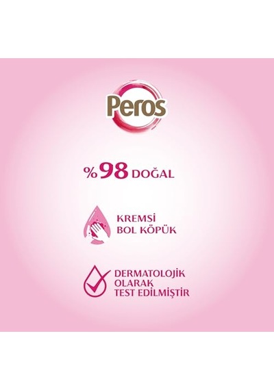 Peros Doğanın Hediyeleri Amber & Gül Sıvı Sabun 3000 G