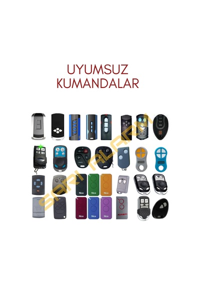 Sarı Alarm Rolling (Nice, Bft, Hiland, Faac Vb) Olabilen Fıx Akıllı Kumanda Garaj Kepenk Bariyer Ku