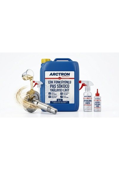 Arctron Çok Fonksiyonlu Pas Sökücü Yağlayıcı Likit Set 5 Lt