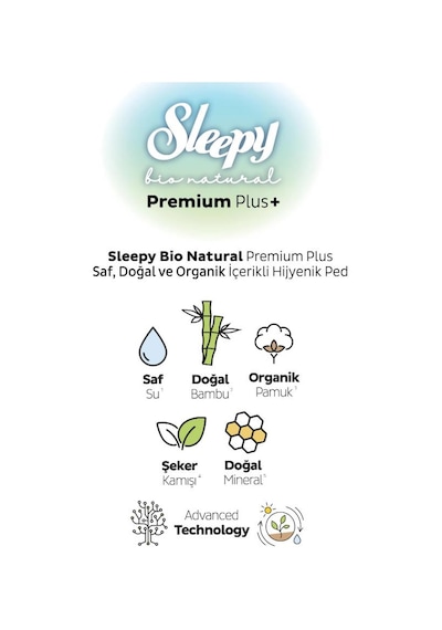 7 Al 6 Öde Sleepy Bio Natural Hijyenik Ped 20'li Ve Rosıe