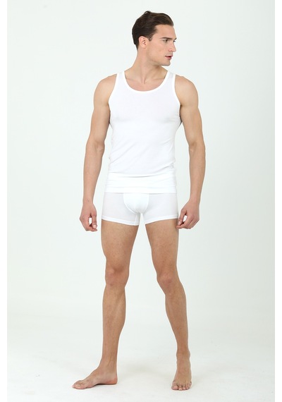 D's Damat Ds Damat Boxer - Atlet Set Beyaz Ds220301 R002