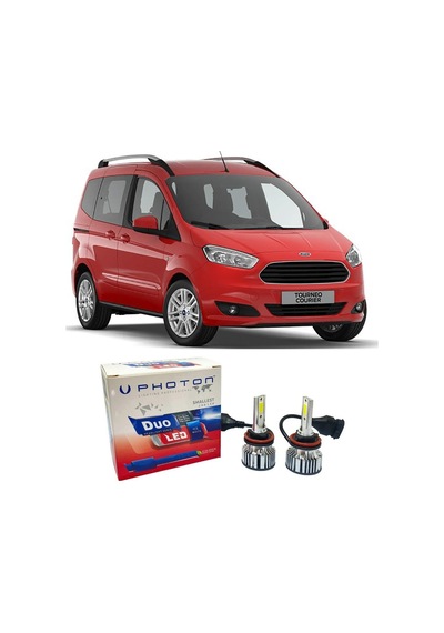 Ford Tourneo Courier Led Xenon Kısa Far Ampulü H7 Duo Yeni Seri Beyaz
