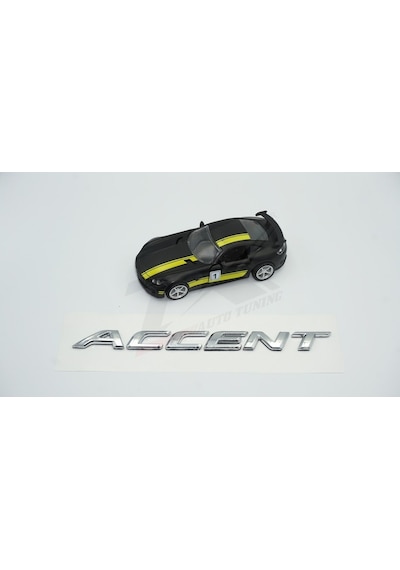 Hyundai Accent Bagaj Abs 3M 3D Yazı Logo Amblem (265472057)