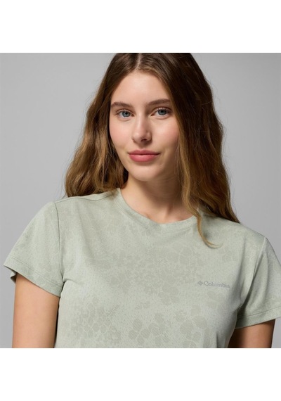 Columbia Women's Bluebird Canyon Iı Technical T-shirt Ak0679 Yeşil