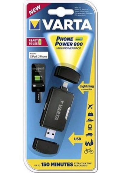 Varta Markasına Ait Bir Taşınabilir Şarj Cihazına Power Bank Apple, Uyumlu iPhone / Ipad Sarı