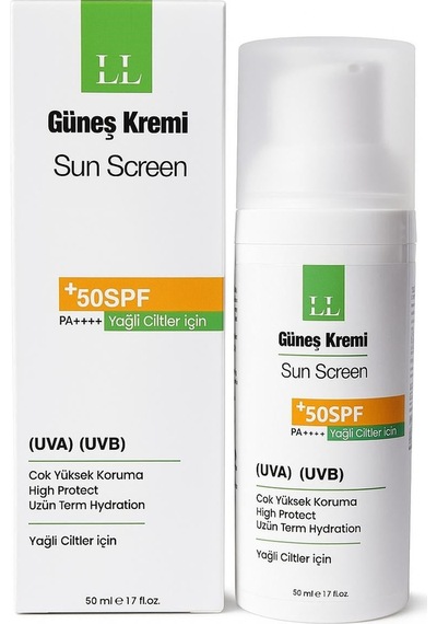 Zinc Gluconate Takviyeli Yağlı Ciltler İçin Yüksek Korumalı Güneş Kremi 50 Ml