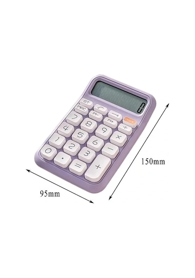 Powermaster Pm-25411 Mor 12 Haneli Hesap Makinesi