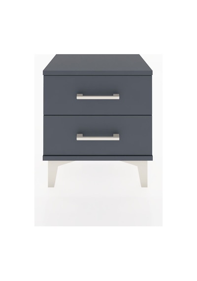 Arges Komodin 2 Çekmeceli 44x30x48 Antrasit-antrasit Antrasit