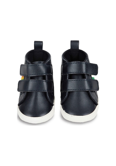 First Step Dino Şeritli Patik Bebek Patik Kışlık, Anaokulu, Kreş, Ev Günlük Ayakkabı G-2358-LACIVERT Lacivert