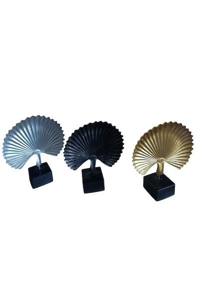 20cm-22cmlik Kırılmaz Polyester,midye Kabuğu Desenli Biblo