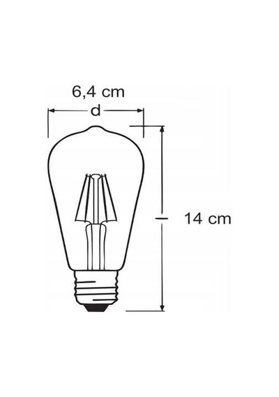 4w Dim Rustik Led Ampul Sarı Işık Armut Edison Ampul 3 Adet Enerji Sınıfı F