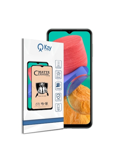Samsung Uyumlu Galaxy M33 Tam Kaplayan Mat Seramik Ekran Koruyucu (549616670) 20 Tl Fark Ile Apple  iPhone Hızlı Şarj Kablosu