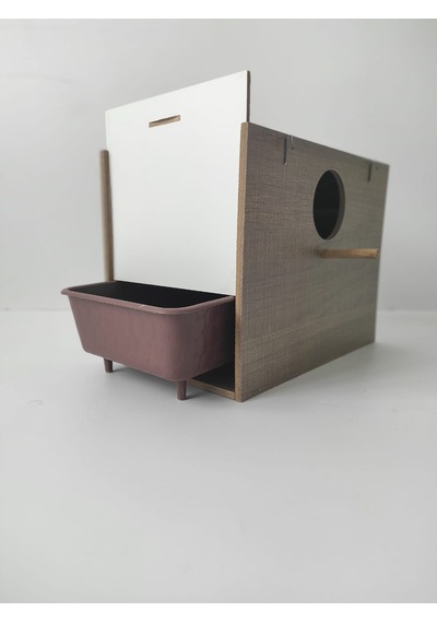 Büyük Boy Sultan Yuvalık Folluklu 29 x 22 x 19 CM Çift Açılır Mdf Yuva