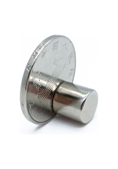 25 Adet, 6x6 Mm Neodyum Mıknatıs, Silindir, Güçlü Magnet, 6mm X 10mm