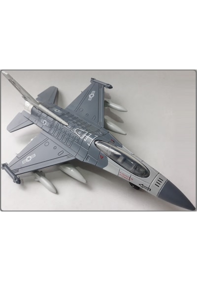 F16 Metal Uçak Cobra Fighter Aırforce 5.Nesil Savaş Uçağı