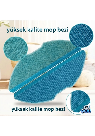 Philips 2000 Ve 3000 Serisi İçin Mop Bezi 1 Adet