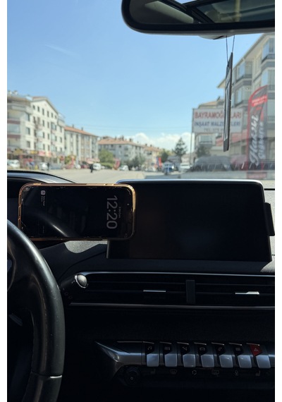 Peugeot 5008 2016-2020 Uyumlu Araca Özel Magsafe Telefon Tutacagı