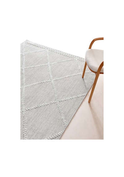 Madame Coco Larose Halı - Gri - 80x150 Cm Gri