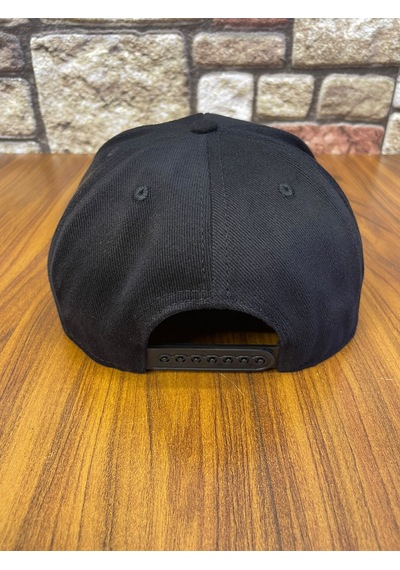 Hamze Hiphop Snapback Rapper Drip Baseball Unisex Şapka Cap Siyah