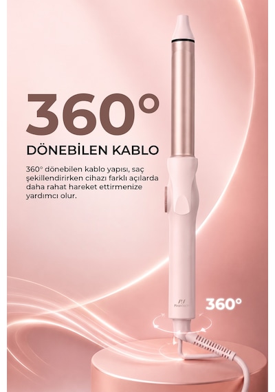 Ks-625 Profesyonel Dijital Saç Maşası 25 Mm, Led Ekranlı, 140-200 C Isı Ayarlı
