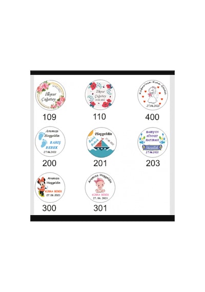 Bernami Mumluk Şamdanpinterest Doğal Çiçekli Bubble Mum Düğün, Nişan, Nikah Şekeri Hediyeliği 20 Adet Diğer