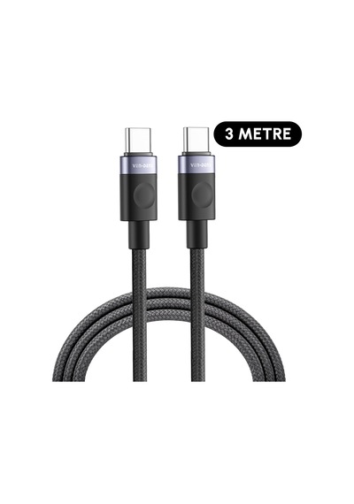Ven-dens Vd-dcm05 Premium Usb-c Hızlı Şarj Kablosu 60w - 3 Metre