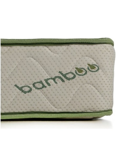 60 x 120 Ortopedik Yaylı Yatak Bamboo Bebek Yatağı Yaylı Yatak