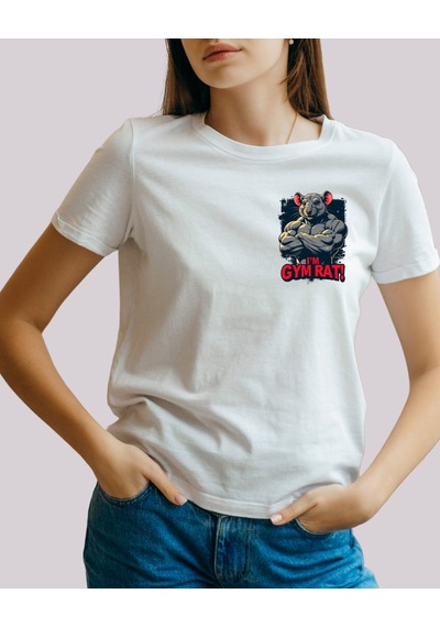 Penguen Blinders Tasarımlı Baskılı T-shirt Beyaz