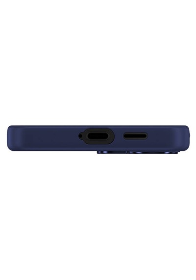 Galaxy S25 Plus Kılıf M-safe Şarj Uyumlu Şeffaf Arka Yüzey Benks Magclap Tpu Çerçeve Kapak Mavi
