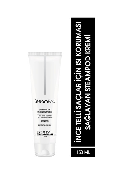 L'Oréal Professionnel Steampod İnce Saçlar İçin Keratinli Bakım Sütü 150 ML