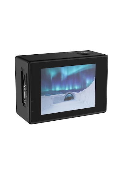 SJCAM SJ4000 Dual Screen WiFi 4K UHD 16MP 170° 2”/1.3” Çift Ekranlı Aksiyon Kamerası Siyah