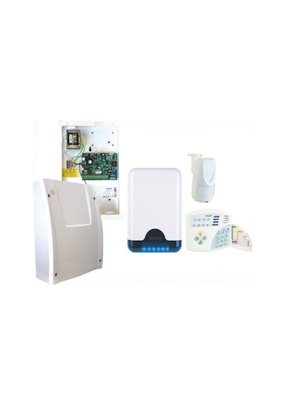Teknim Vap404Pt 4 + 4 Zonlu Gelişmiş Alarm Seti