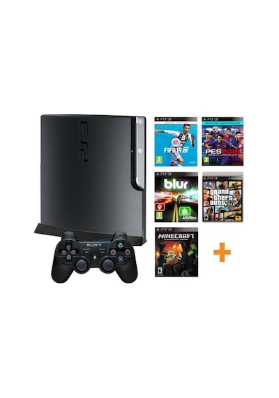 Sony Playstation 3 Slim 320 Gb + 30 Güncel Oyun