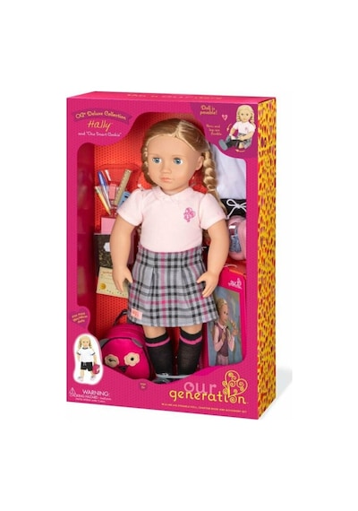 Our Generation Hally Oyuncak Bebek - 46 Cm
