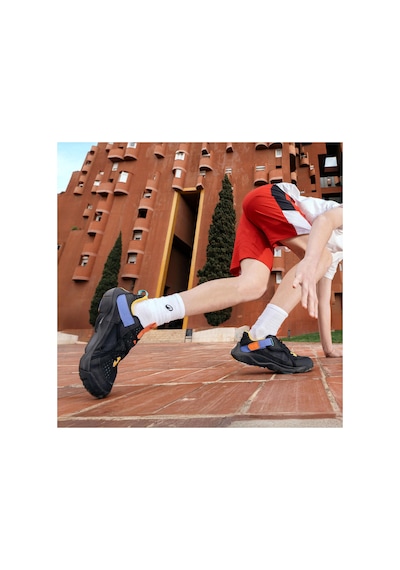Decathlon Çocuk Nefes Alan Spor Ayakkabı - Siyah/eflatun - Playful Summer Siyah