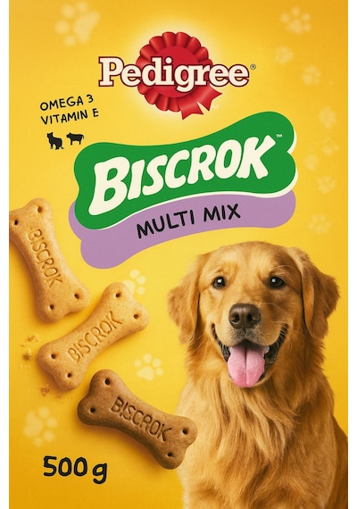 Pedigree Biscrok Köpek Ödül Bisküvisi 500 Gr.