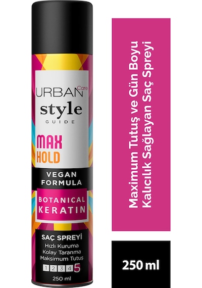 Urban Care Style Guide Max Hold Saç Spreyi 250 ML